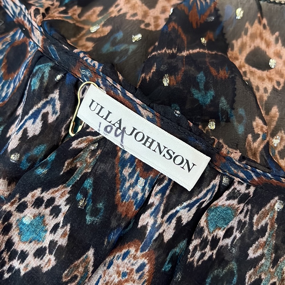 Ulla Johnson Esila ruffled mini dress, SIZE 8 NEW.  0181 - Picture 8 of 9